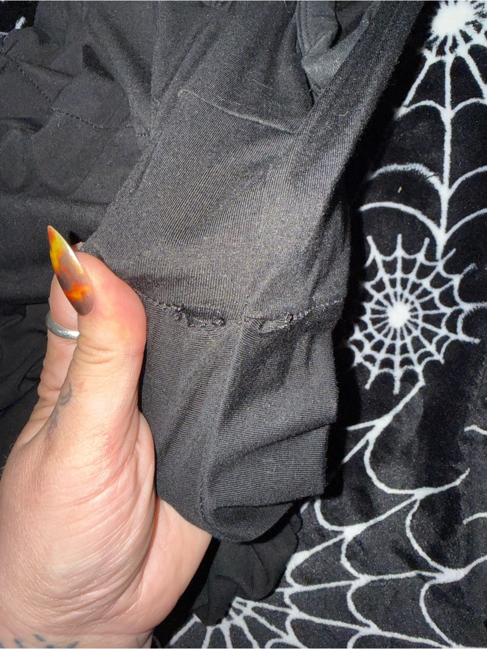 Killstar Black Crisscross Strap Mini Skater Dress - Picture 3 of 5